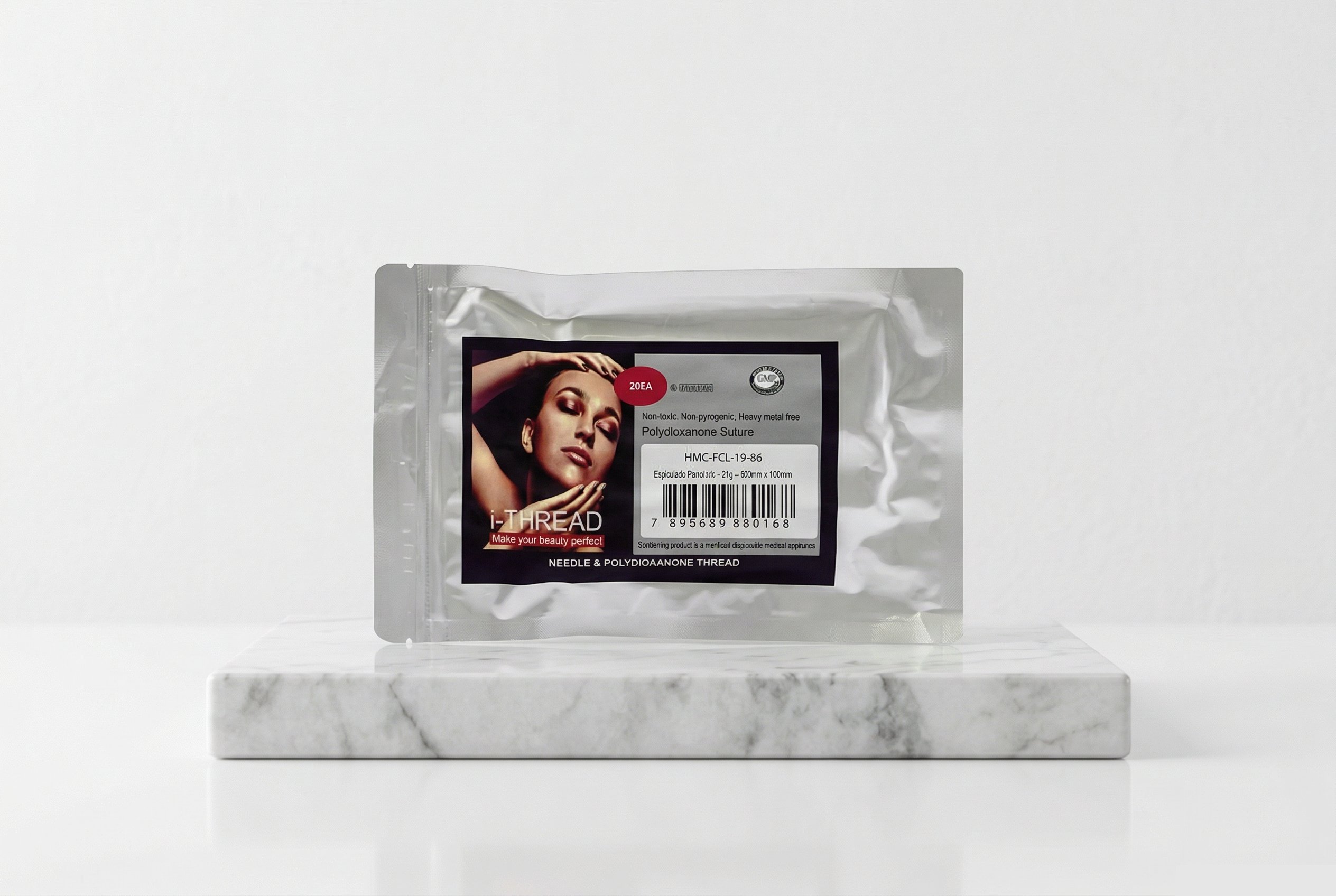 Pacote de Fios Espiculados 21g - 60x100mm (05 Blister c/ 04 Fios) MedBeauty