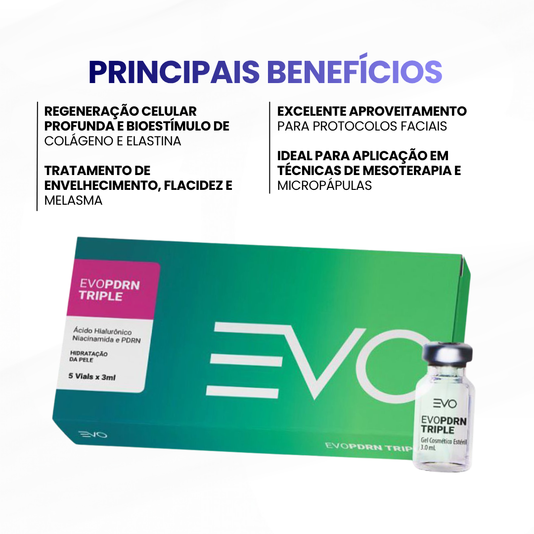 EVO TRIPLE PDRN - (5x3ml) - imagem 2