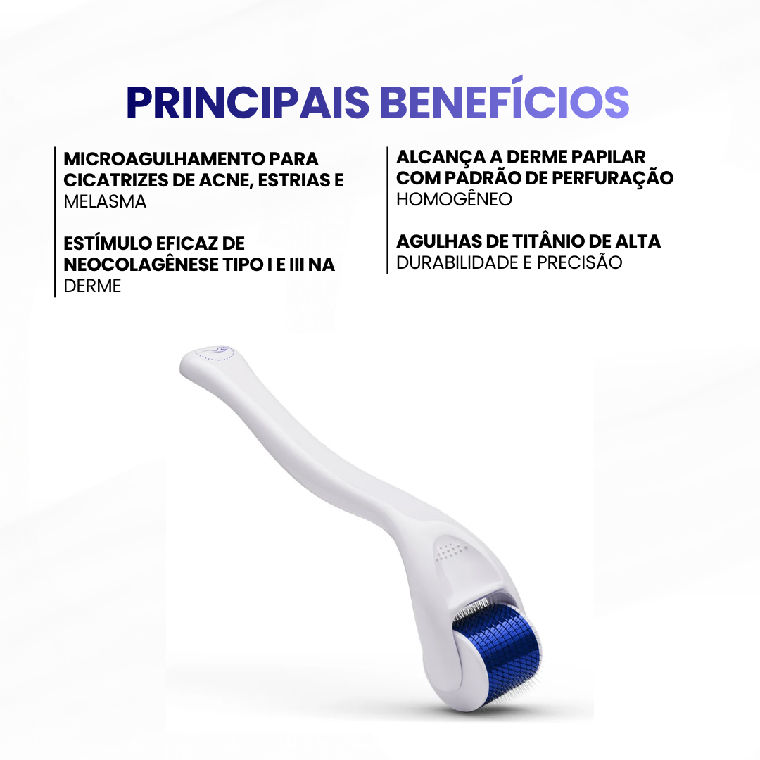 Smart Derma Roller -  1,0mm - HK 540 Agulhas - imagem 2