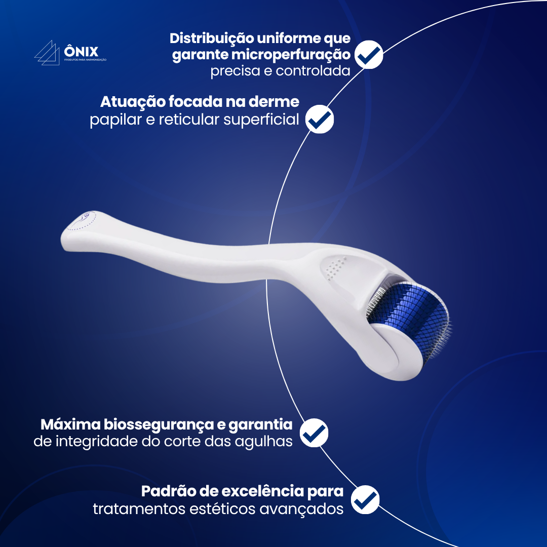 Smart Derma Roller -  1,0mm - HK 540 Agulhas - imagem 3