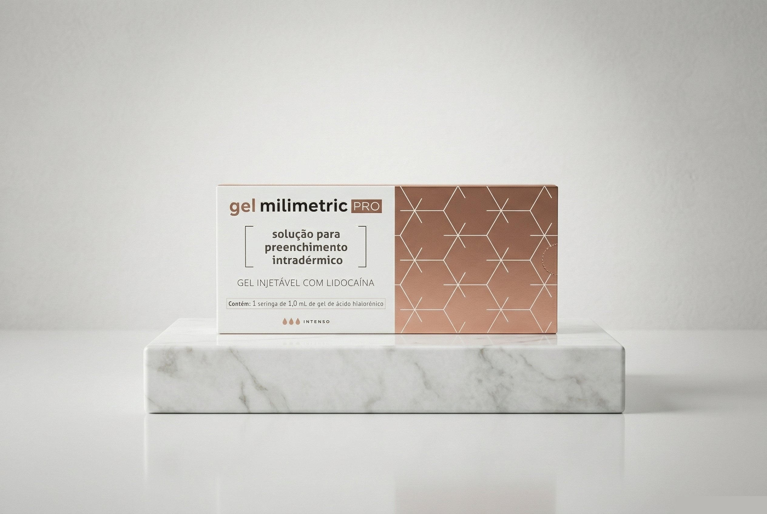 Milimetric Pro c/ lido - Intenso - 1 Seringa c/ 1ml de AH - 2 agulhas de 25g e 1 cânula 21g