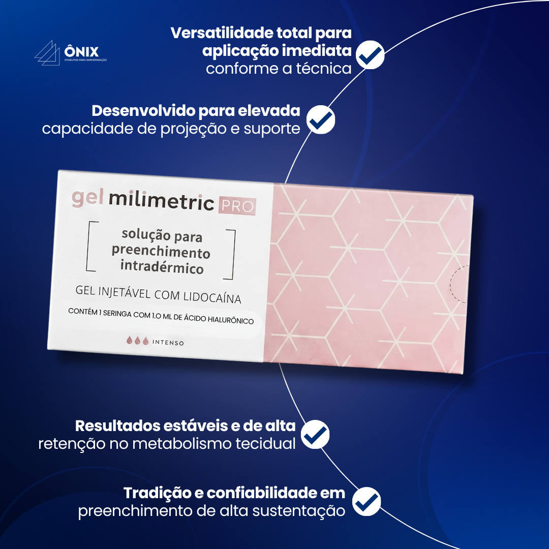 Milimetric Pro Intenso c/ lidocaína + Cânula 21g (1x1ml) - imagem 3