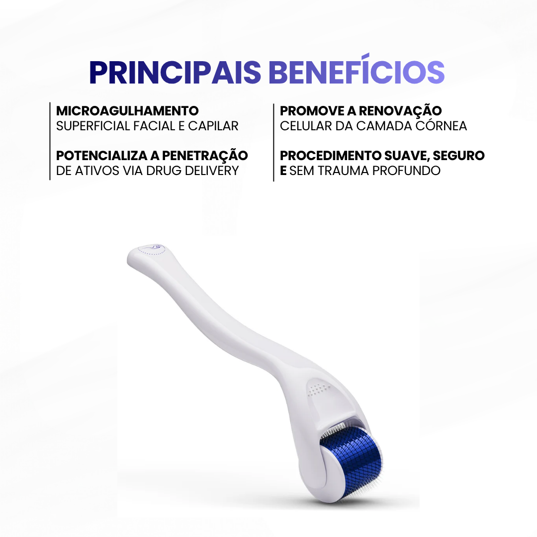 Smart Derma Roller 0,25mm - HK 540 Agulhas - imagem 2