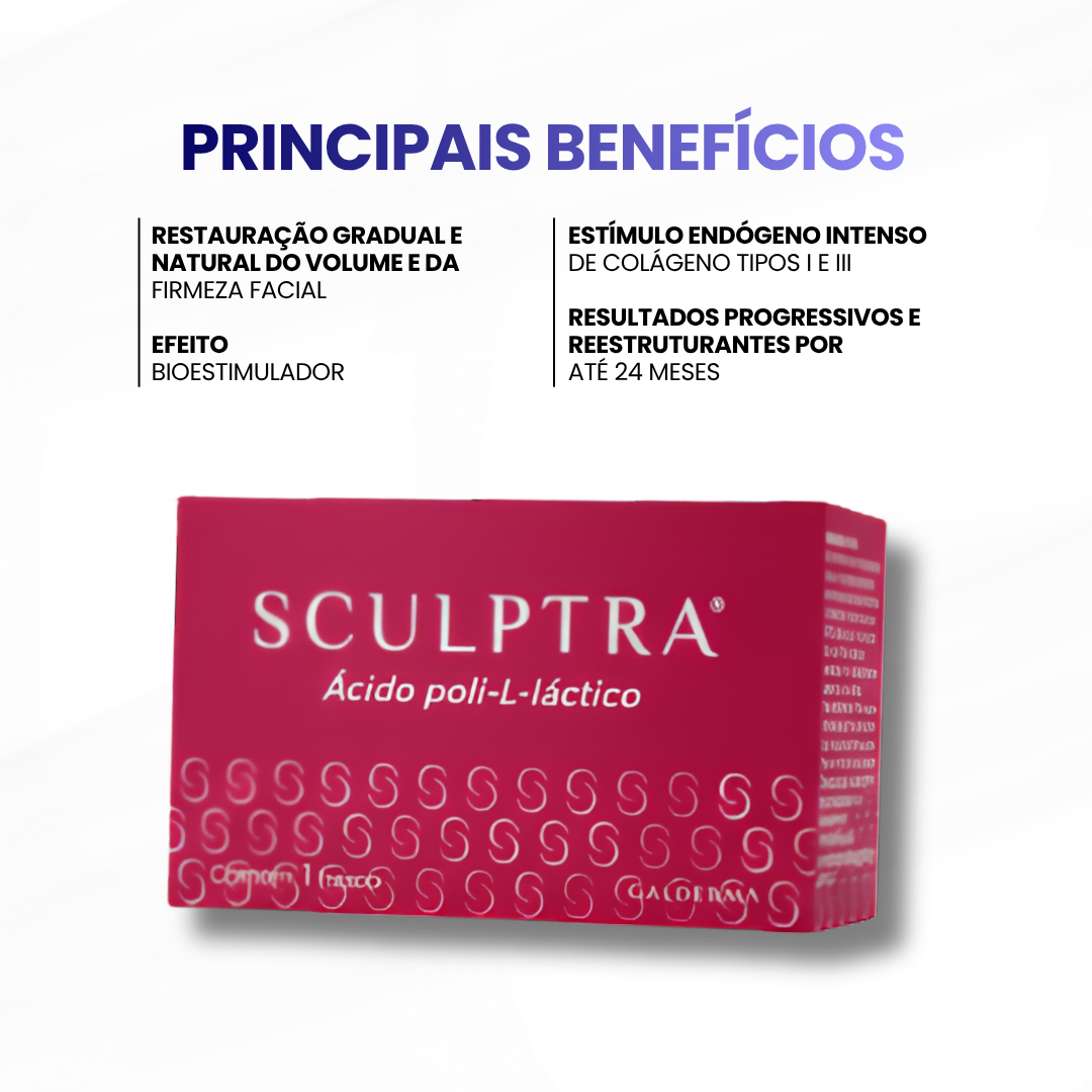 Sculptra (02 frascos) PLLA 150 mg - Galderma - imagem 2