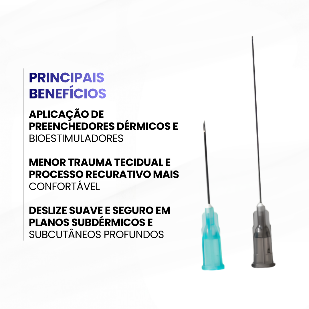 Cânula FILL FACE 22g x 70 mm - Unidade - imagem 2