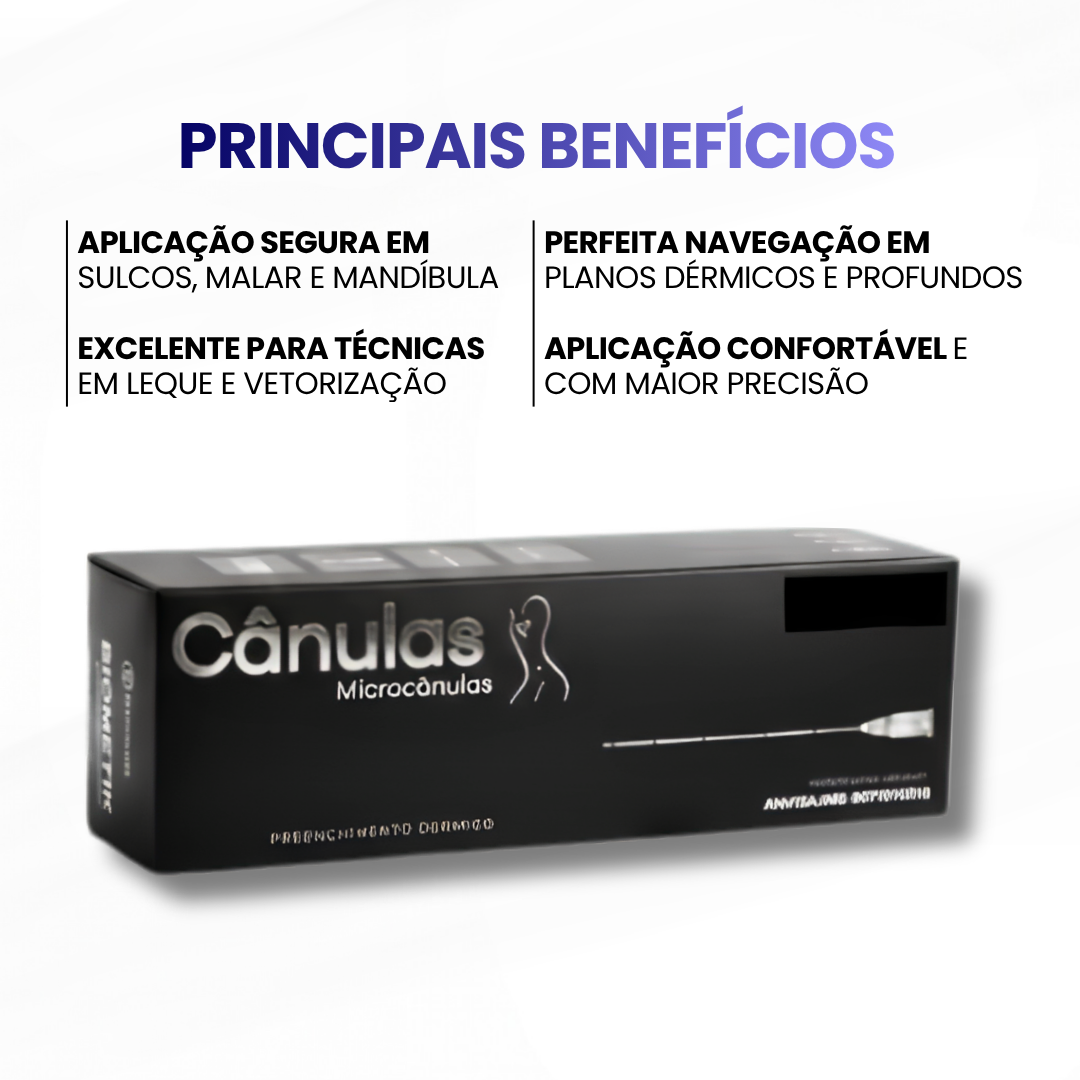 Caixa de cânula 22gx50mm (10 Unidades) - Biometil - imagem 2
