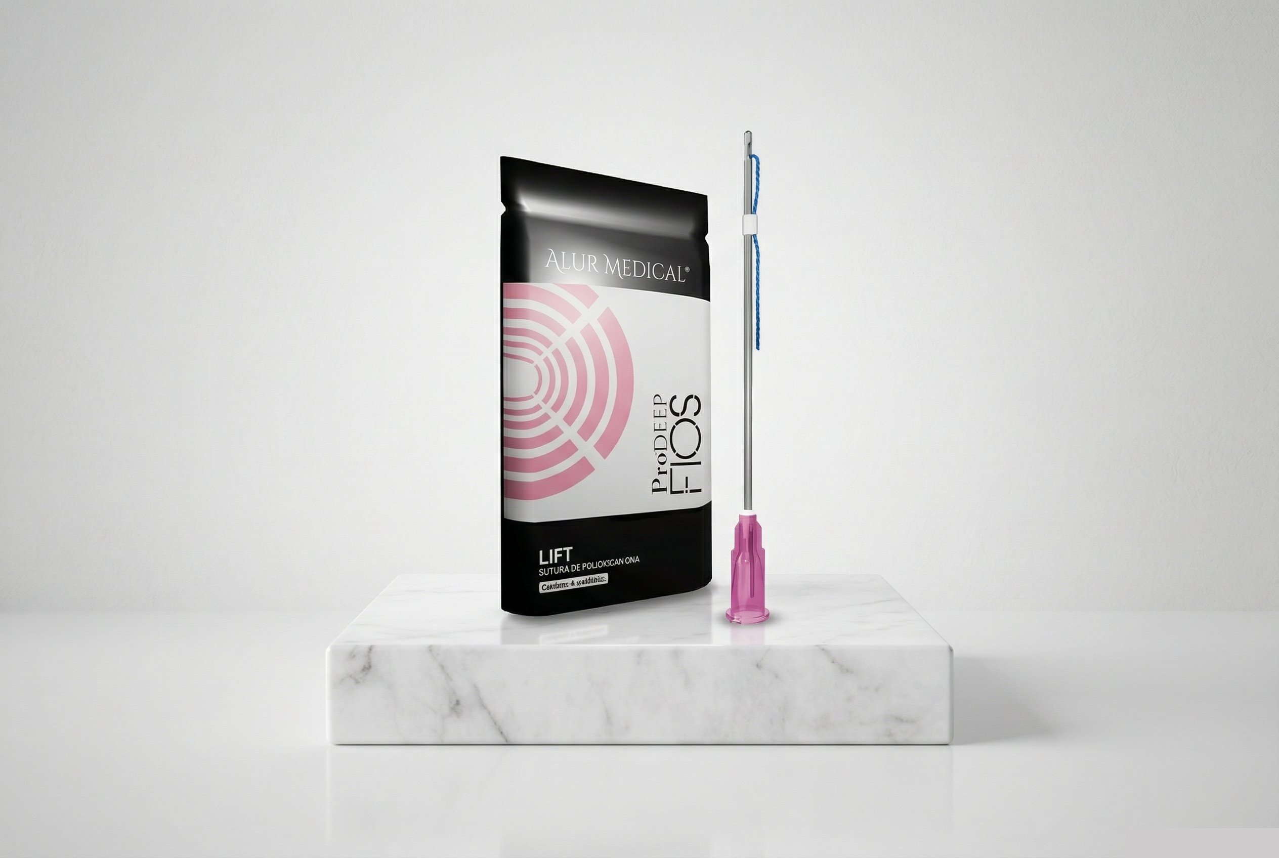 Fios ProDeep Espiculado 19G - 100MM-150MM -  1 Blister c/ 4 Un - Alur Medical