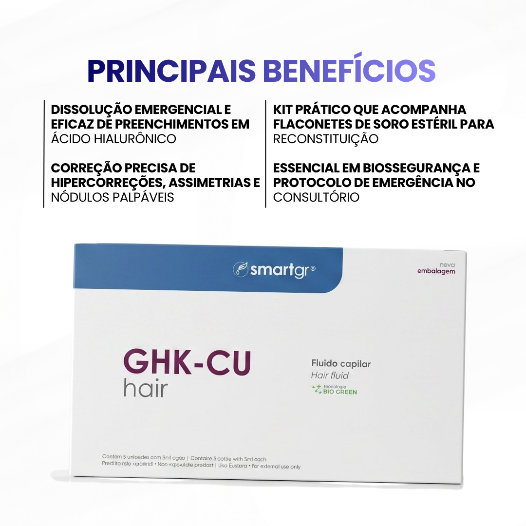 Smart GHK-CU Hair - (5x5 ml) - Smart GR - imagem 2