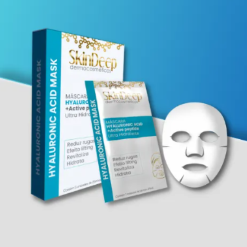 SkinDeep Hyaluronic Acid Mask - Máscara Facial Ultra Hidratante - 5x25mL