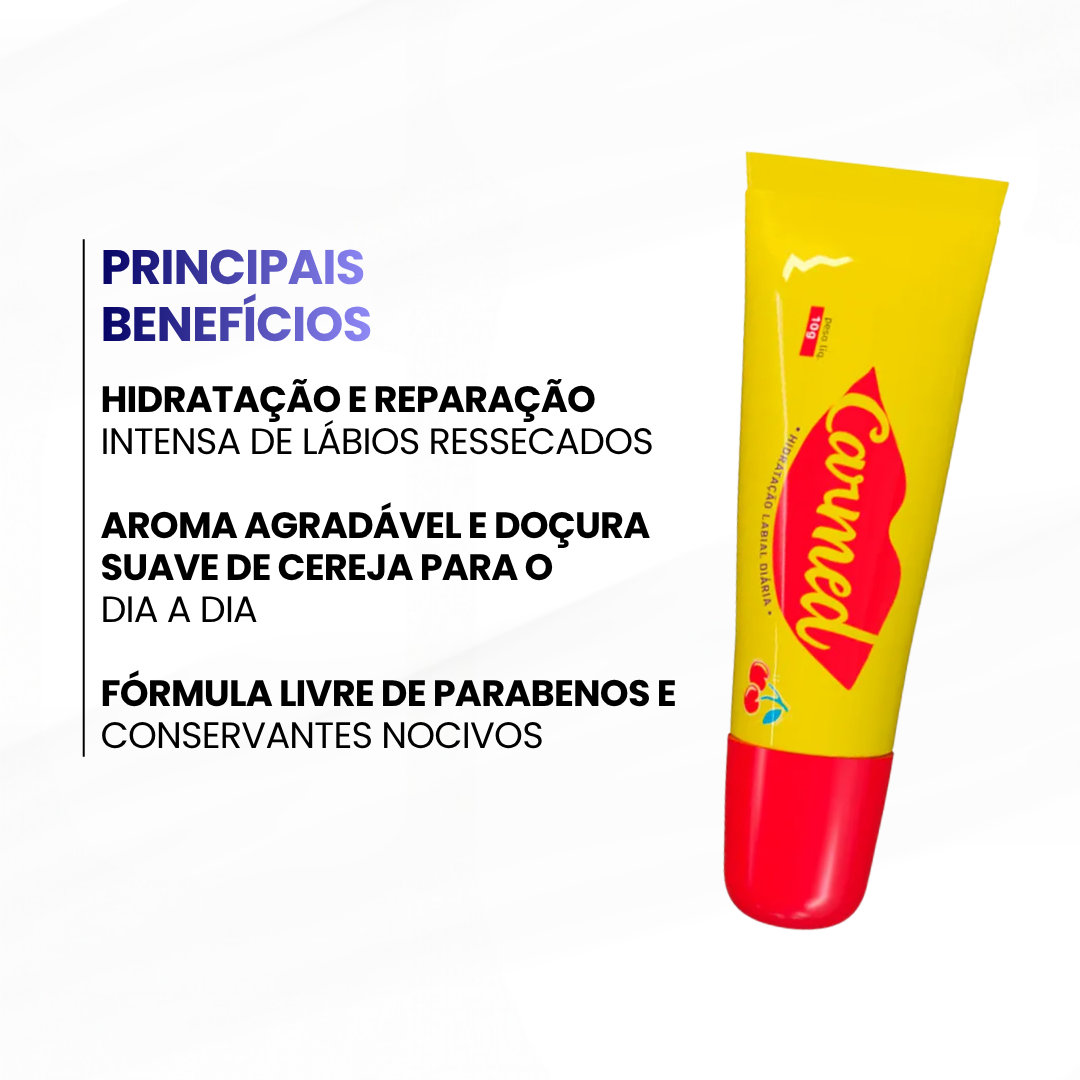 Carmed Hidratante Labial 10g - Cereja - imagem 2