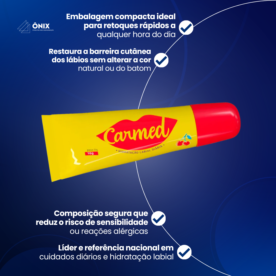 Carmed Hidratante Labial 10g - Cereja - imagem 3