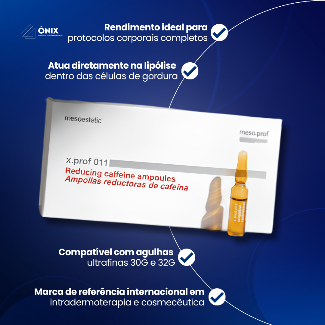 Cafeína Prof 011 – (20x2ml) - Mesoestetic - imagem 3