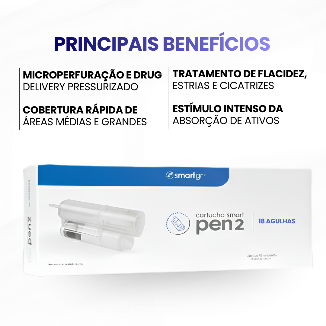 Cartucho Smart Pen II - 18 Agulhas (10 Unidades) - imagem 2