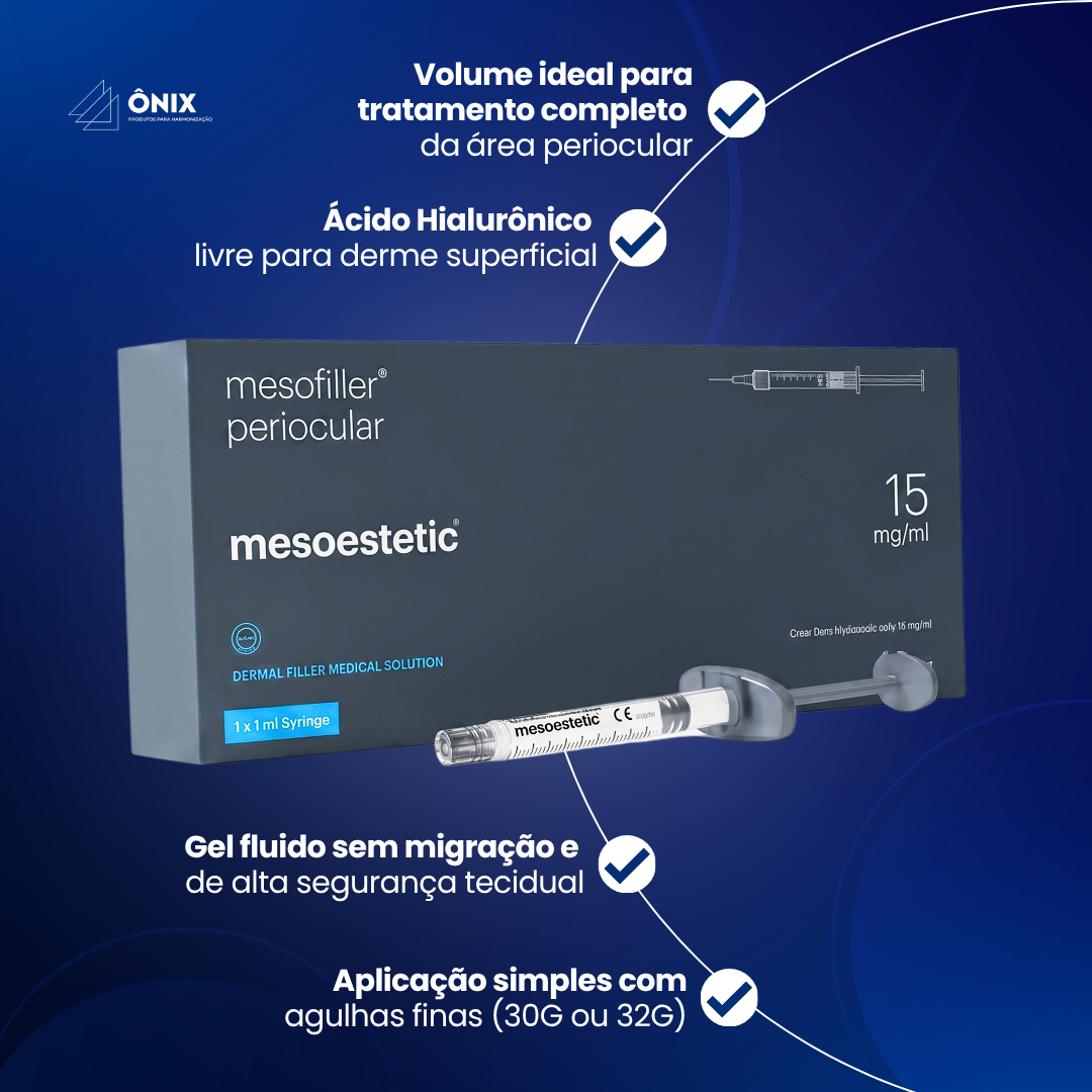 Mesofiller Periocular 15mg/mL (1x1,0mL) Mesoestetic - imagem 3