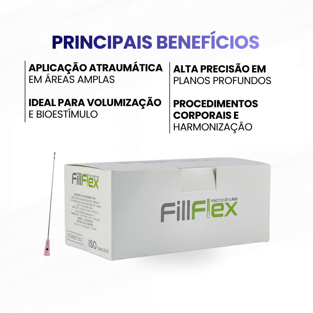Evo Cânula fillflex 16g x 70mm c/ agulha - imagem 2
