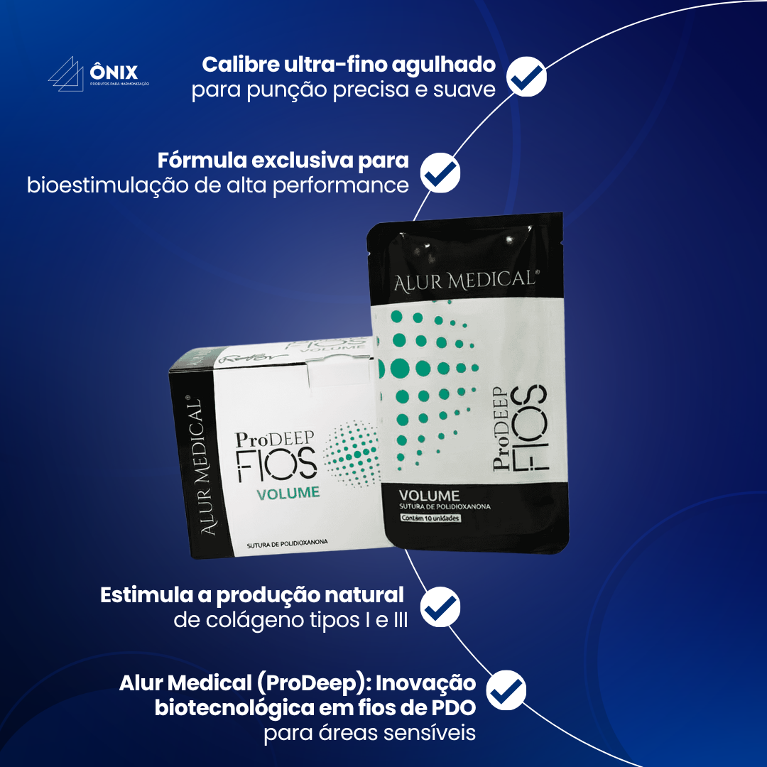 Fios ProDeep Liso Agulhado 30G 25x30mm (01 pacote c/ 10 unidades) Alur Medical - imagem 3