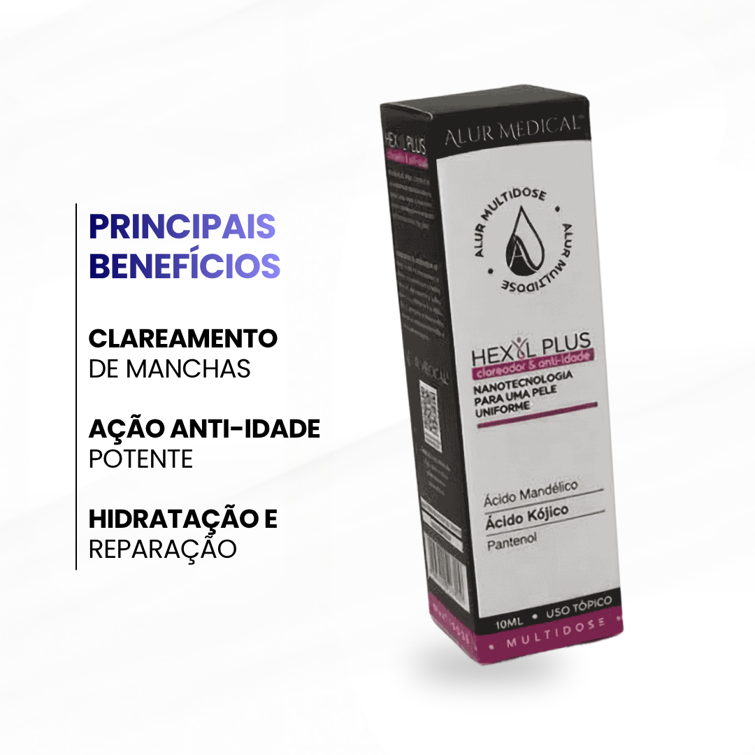 Multidose Hexyl Plus - Serum clareador e anti-idade 10ml - Alur Medical - imagem 2