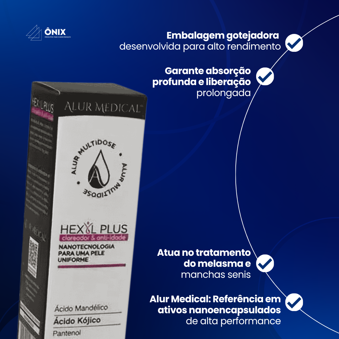Multidose Hexyl Plus - Serum clareador e anti-idade 10ml - Alur Medical - imagem 3