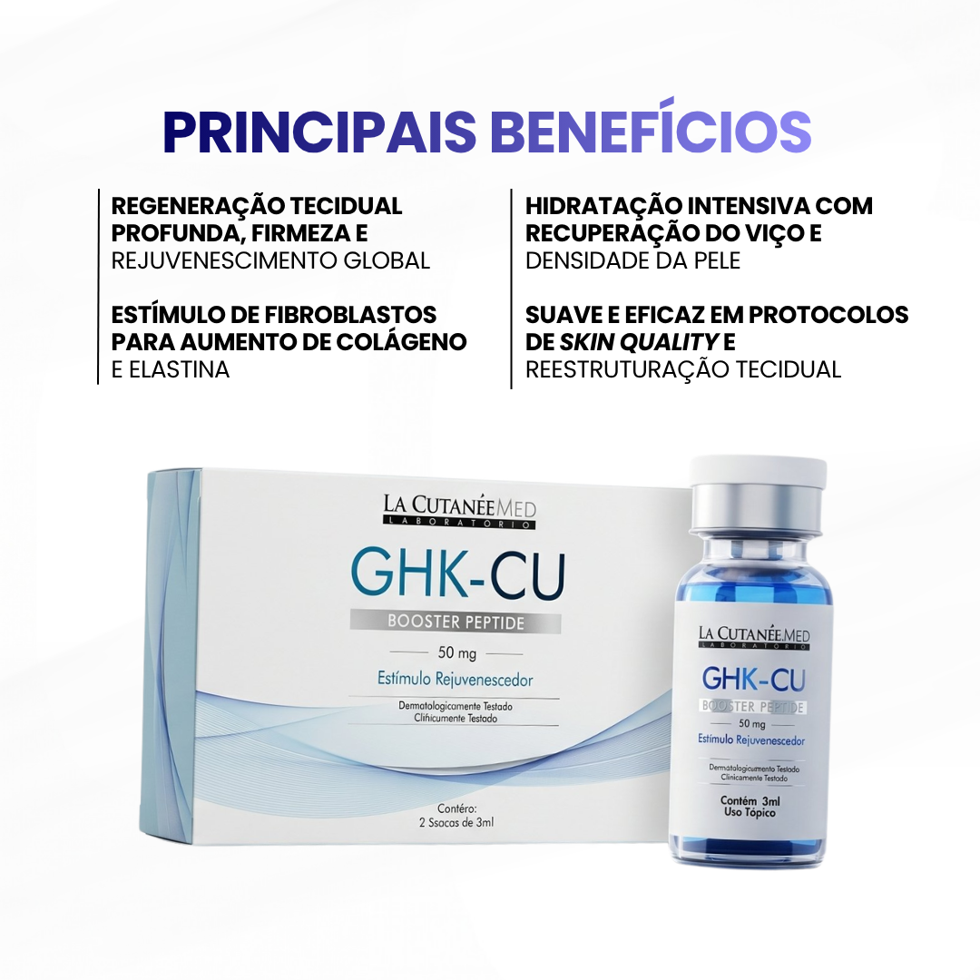 GHK-CU Booster Peptide (cx c/2 frascos de 3ml) - imagem 2