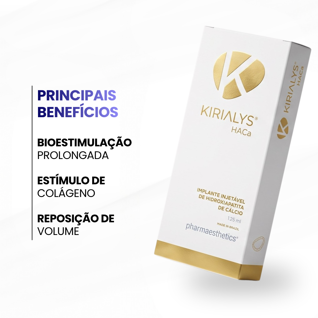 Kirialys HACa 1,25 mL + 1 Agulha + Soro fisiológico flaconete 10ml + Torneira para Seringa 2 vias em "L" - imagem 2