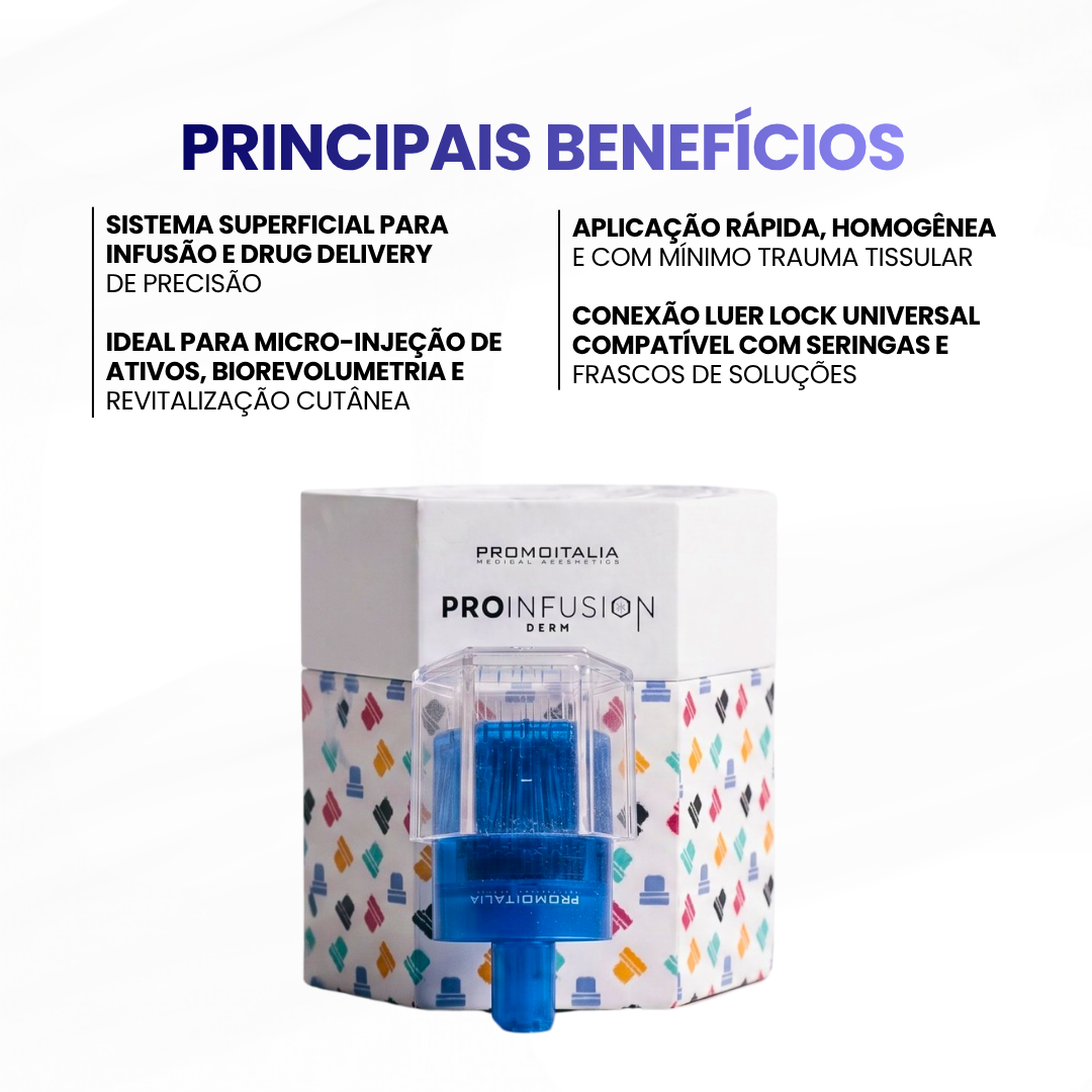Pro Infusion Bacio 12 microagulhas Blue (10 un) - Promoitalia - imagem 2