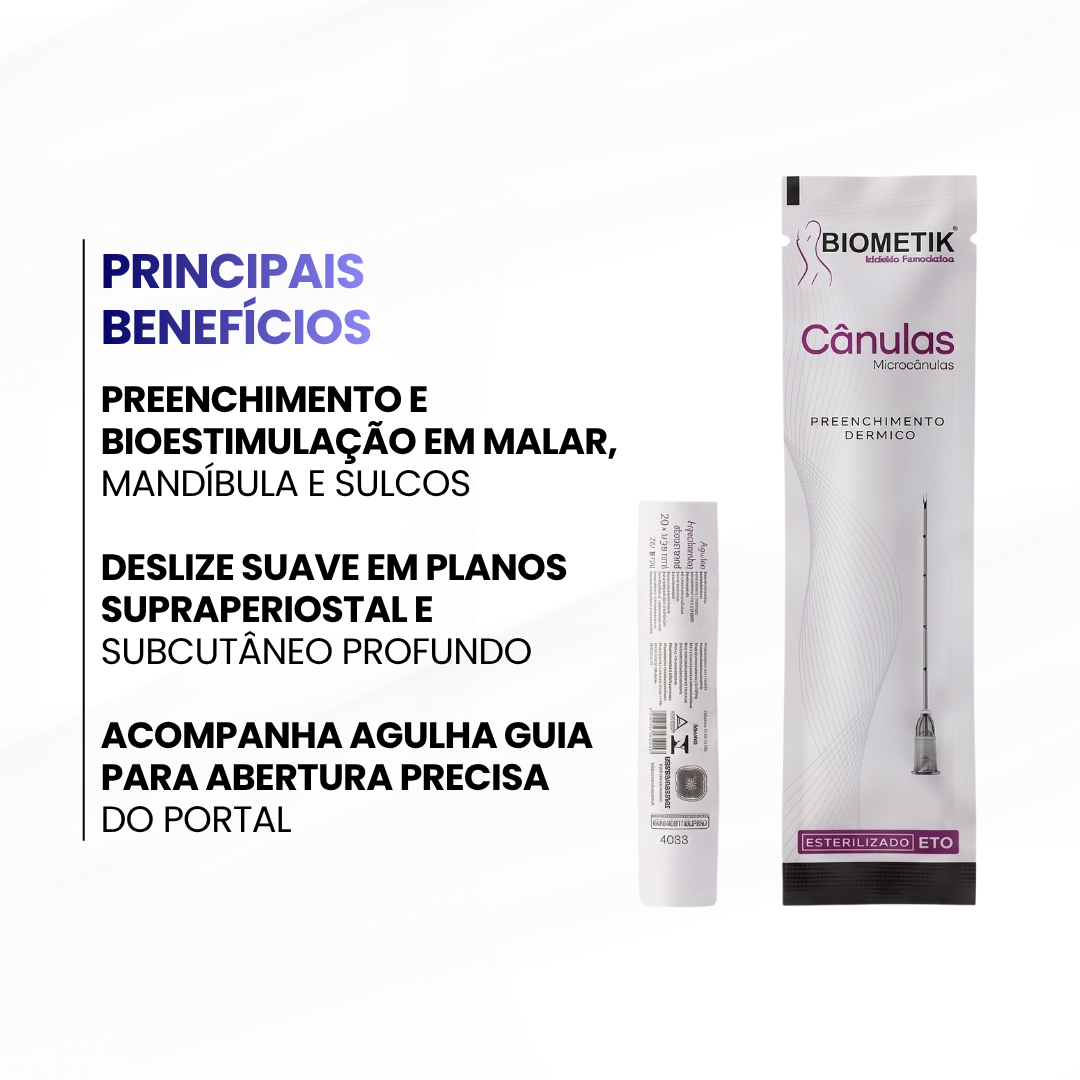 Cânula 22gx50mm Unidade - Biometil - imagem 2