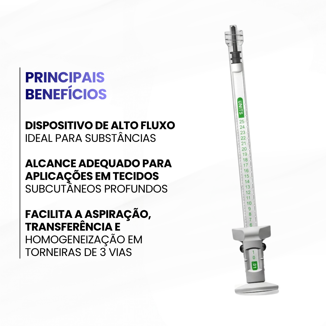 Seringa ICLICK CLI-1ML -  Zero resíduo - Alur- Unidade - imagem 2